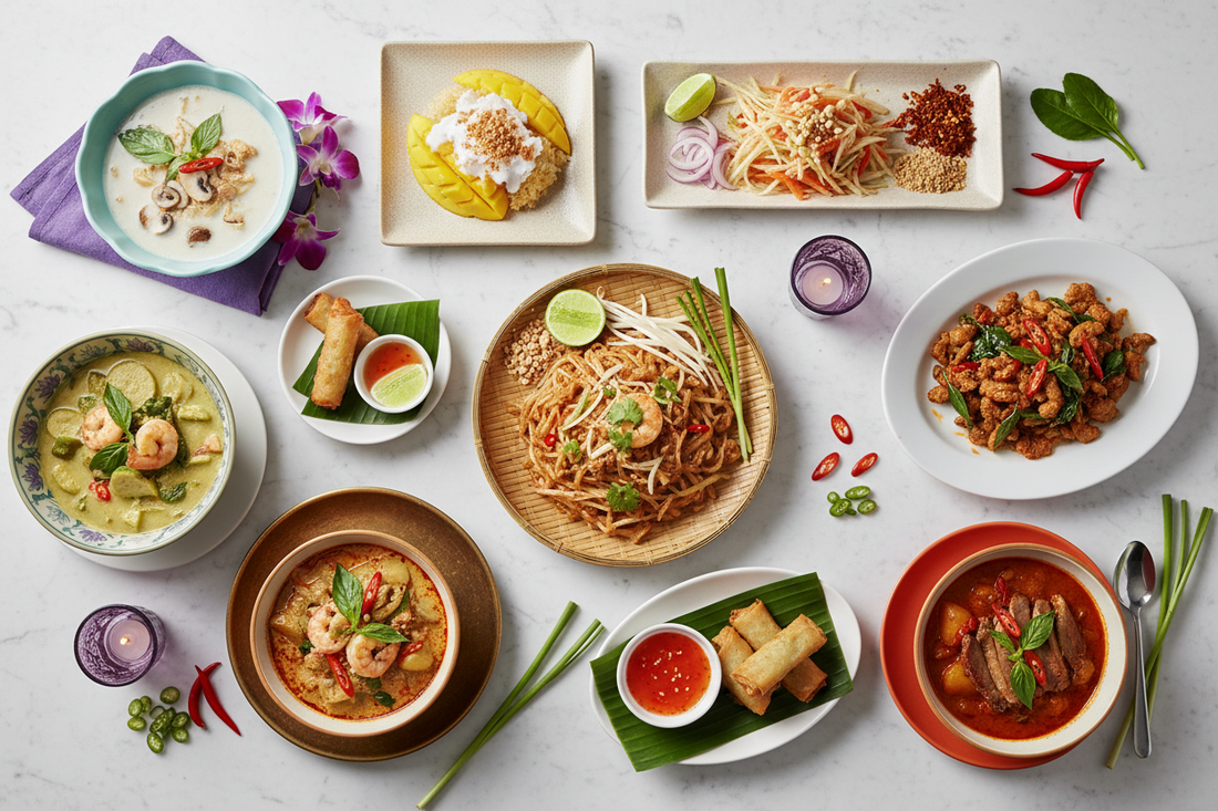 10 Recettes Thaïlandaises Authentiques Faciles à Réaliser Chez Soi (Guide 2026)