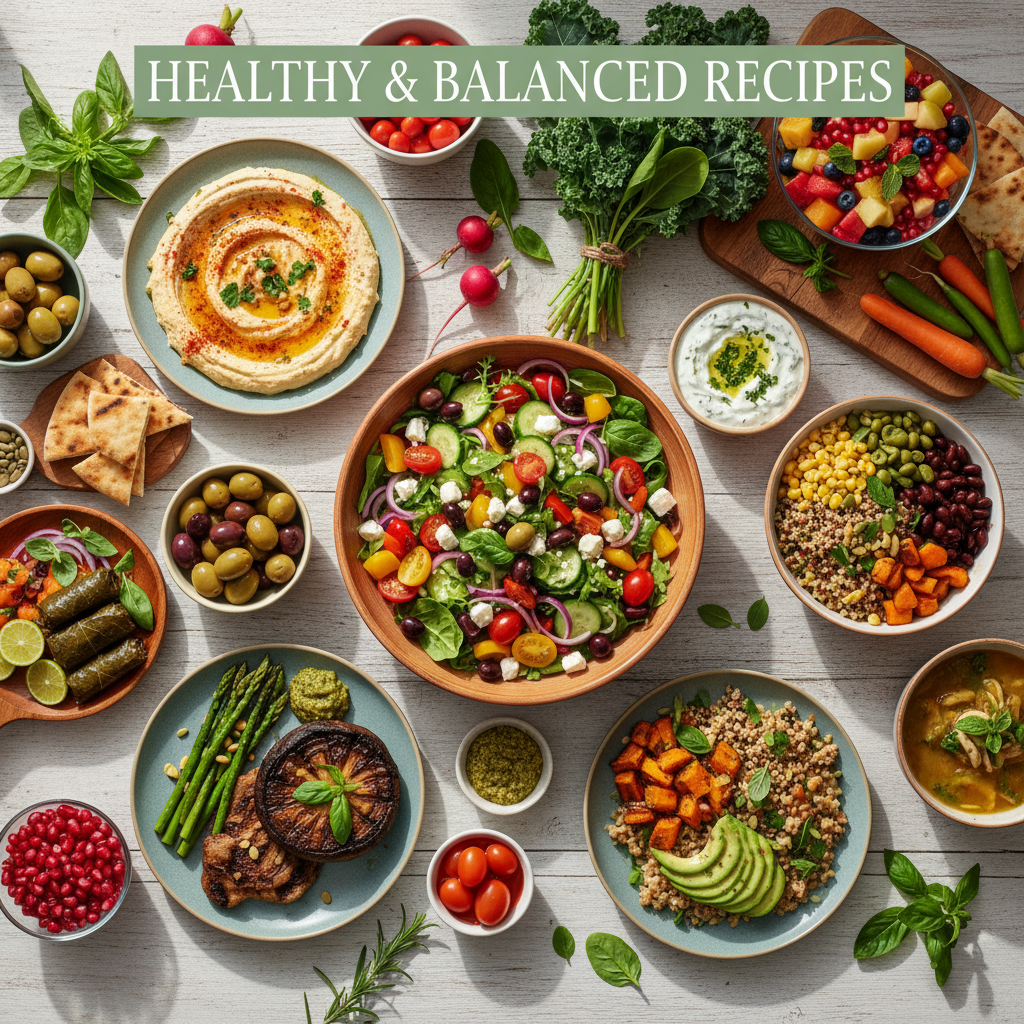 Recettes Saines et Equilibrees