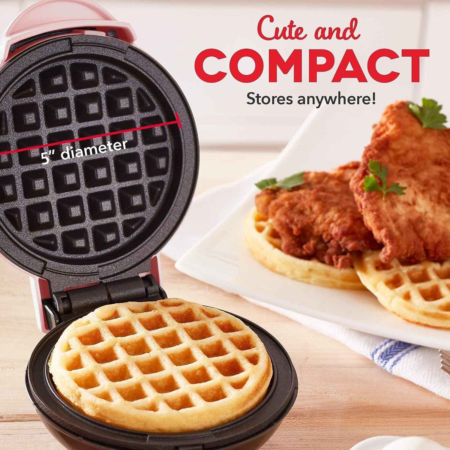 3-in-1 Breakfast Maker – Waffles, Sandwiches & Pancakes in Minutes