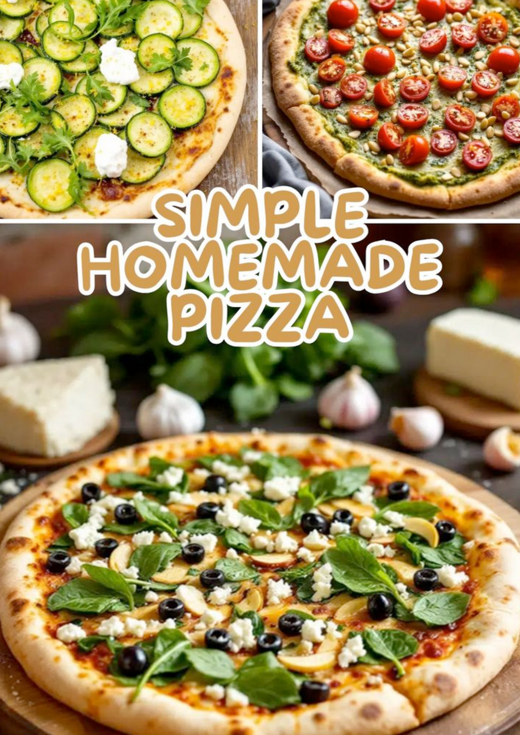 Homemade Pizza Cookbook – Best Dough, Sauces & Toppings