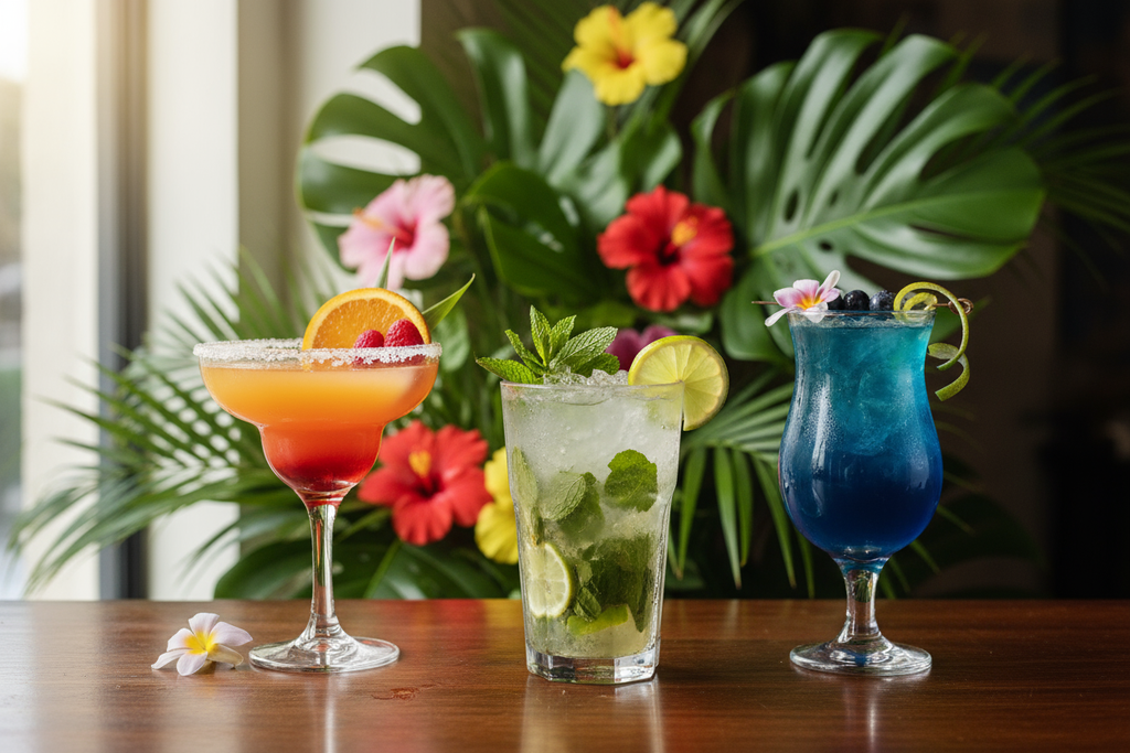des cocktails delicieuse et relaxe 
