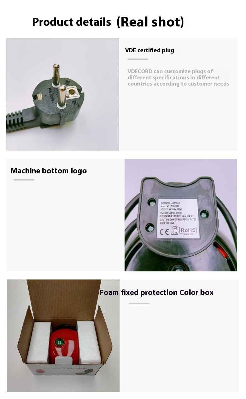 3-in-1 Breakfast Maker – Waffles, Sandwiches & Pancakes in Minutes