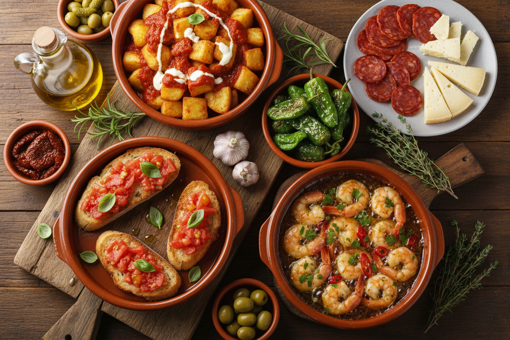 Cuisine Méditerranéenne Authentique – 30 Recettes Saines & Savoureuses (Mezze, Tapas, Grèce)