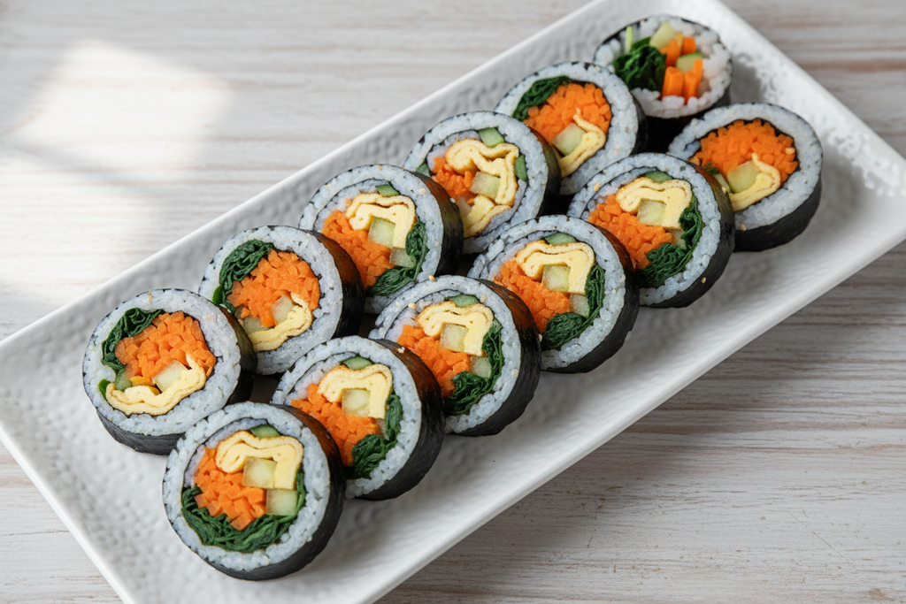Kimbap - Korean Rice Rolls