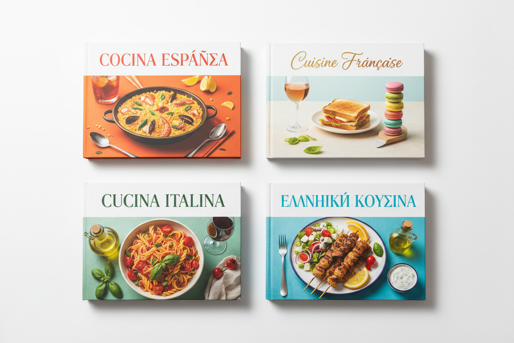 Bundle Méditerranée Complète – 4 eBooks Cuisine Espagnole, Française, Italienne & Grecque - chefsuniverse