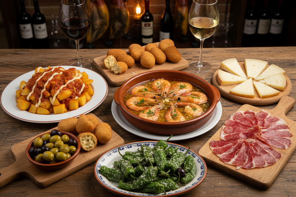 Assortiment de Tapas Espagnoles