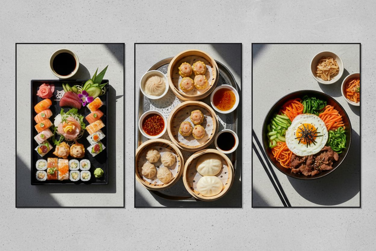 Bundle Asie Authentique – 3 eBooks PDF Cuisine Japonaise, Chinoise & Coréenne K-Food - chefsuniverse