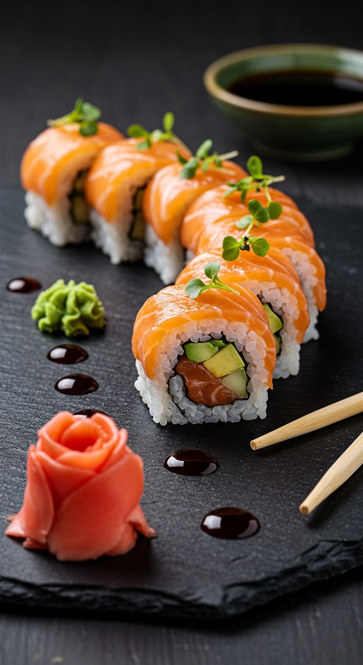 Sushi japonais authentique fait maison